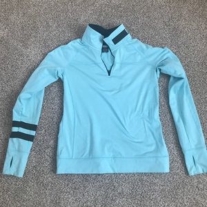 PINK jacket light blue